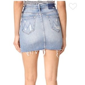 MOTHER Sacred Slit Miniskirt